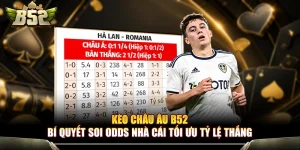 Kèo Châu Âu B52 - Bí Quyết Soi Odds Tối Ưu Tỷ Lệ Thắng